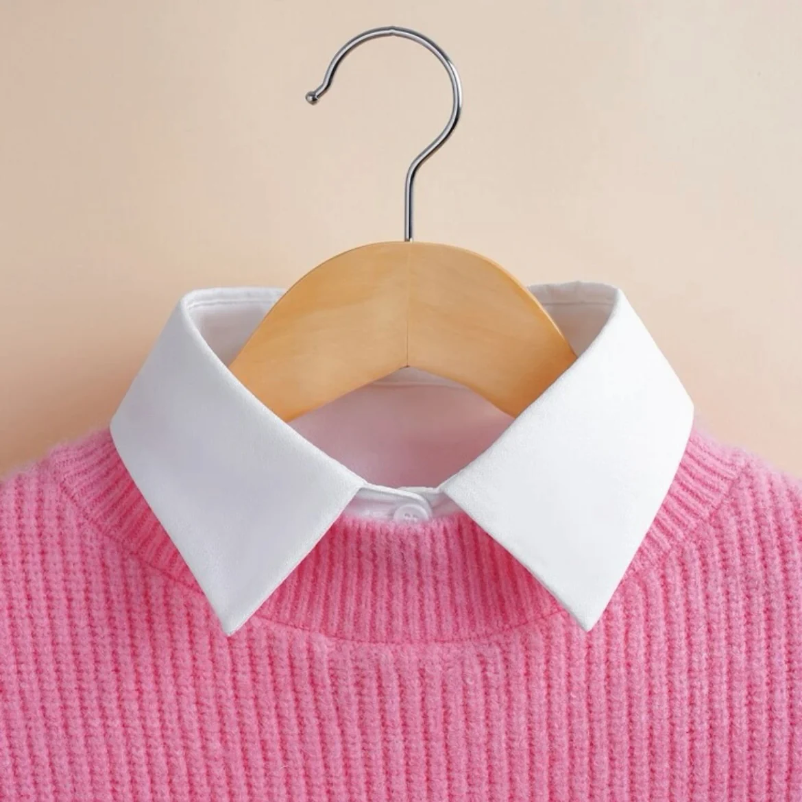 Formal Solid Faux Dickey Collar - Image 7